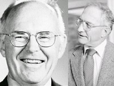 戈登·摩尔(Gordon Moore)和鲍勃·诺伊斯(Bob Noyce) 戈登·摩尔(Gordon Moore)和鲍勃·诺伊斯(Bob Noyce)