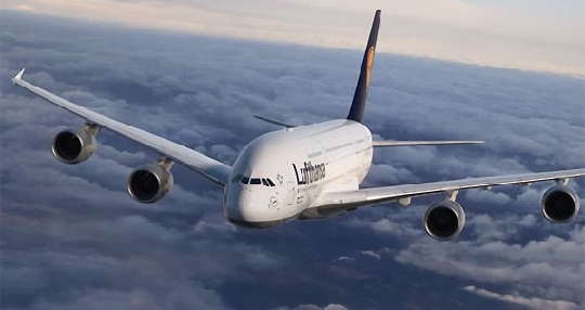 德汉莎航空八月将启用A380运营中国定期航线